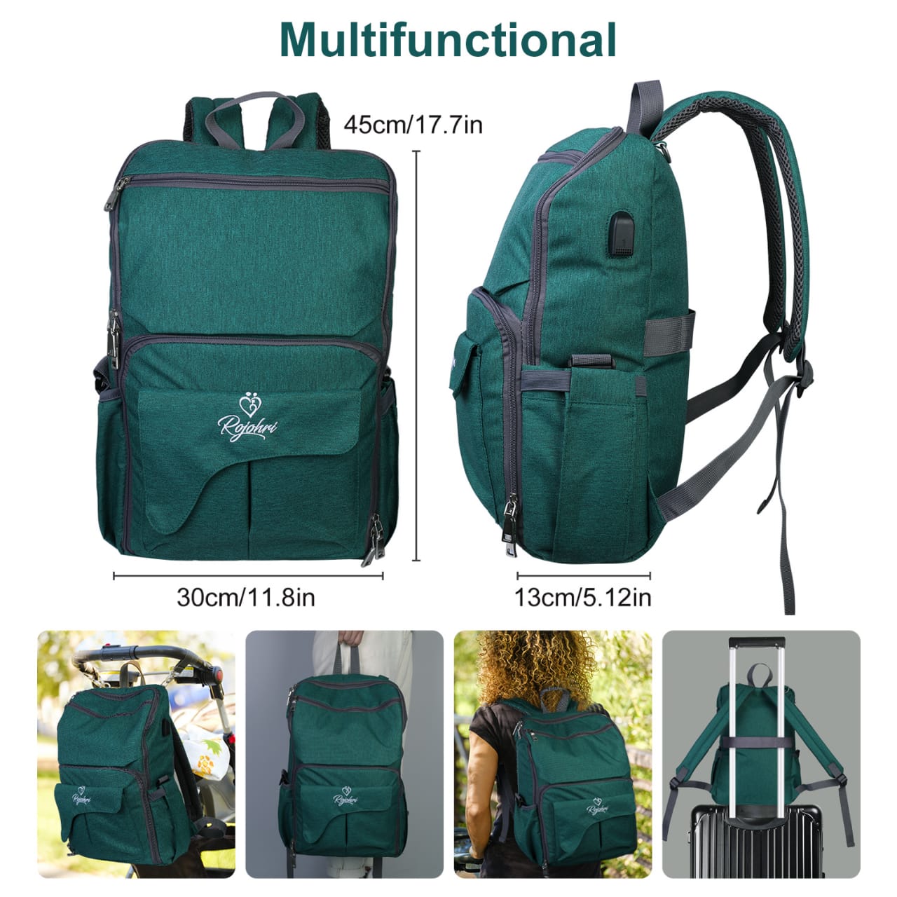 Multifunctional Baby Diaper Bag - Mom Essentials 2025 Online