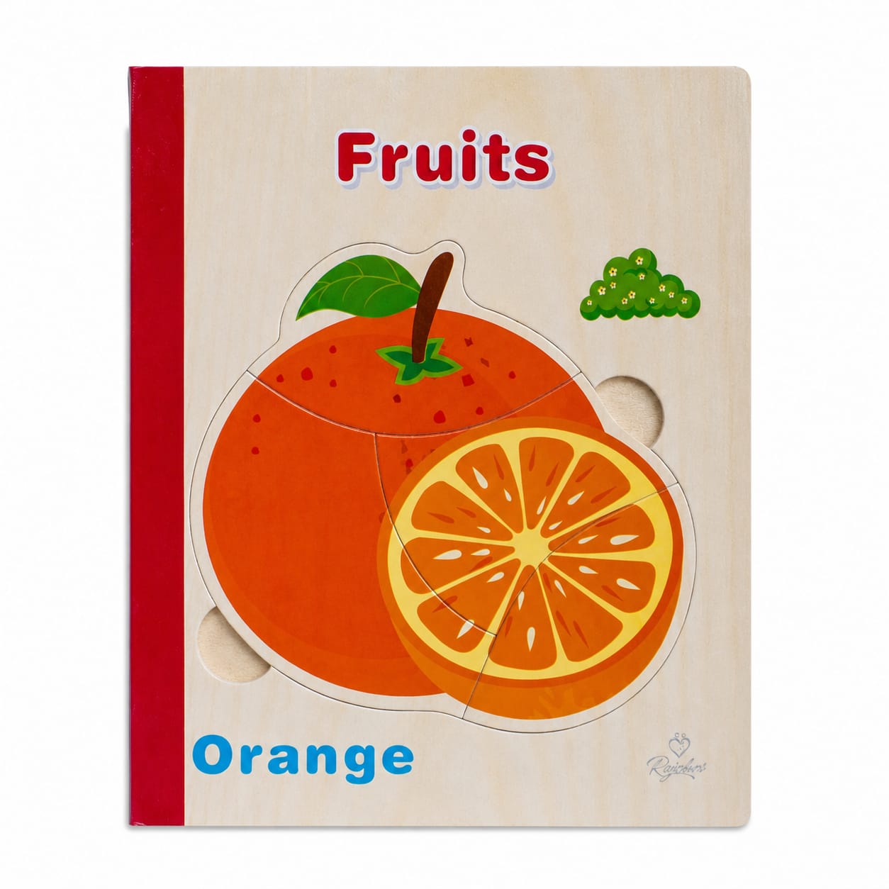 Wooden book puzzle toy